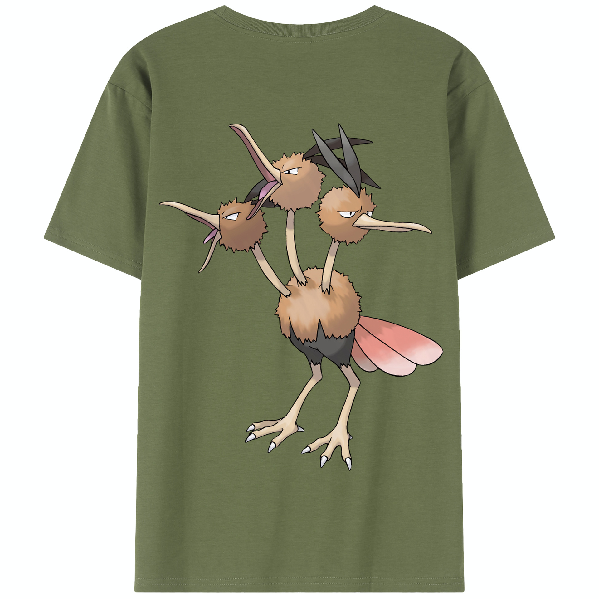 （画像用） ポケットモンスター Pokémon 綿100％半袖Tシャツ（背面プリント）